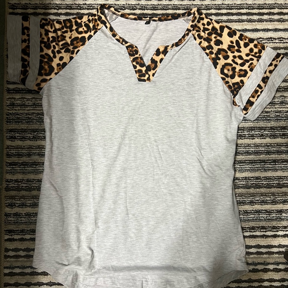 Amazon women’s leopard T-shirt